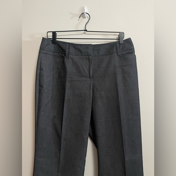 Ann Taylor LOFT - Women’s Julie Dress Pants - Slacks - Charcoal Grey - Size 8 - Picture 2 of 8
